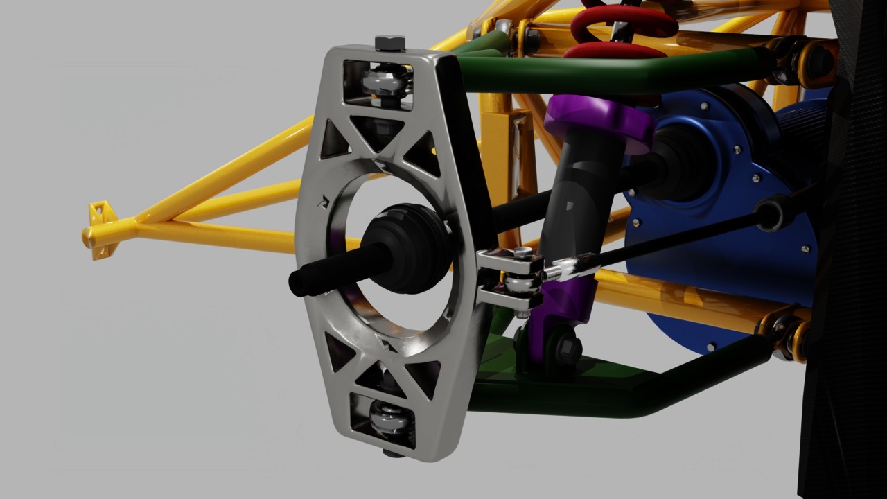 Double wishbone suspension
